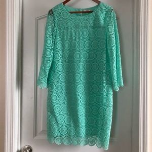 Crown & Ivy Eyelet Dress